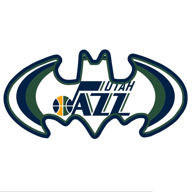 Utah Jazz Batman Logo iron on transfers